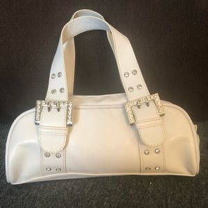 💕2/$15 White Rhinestone bag